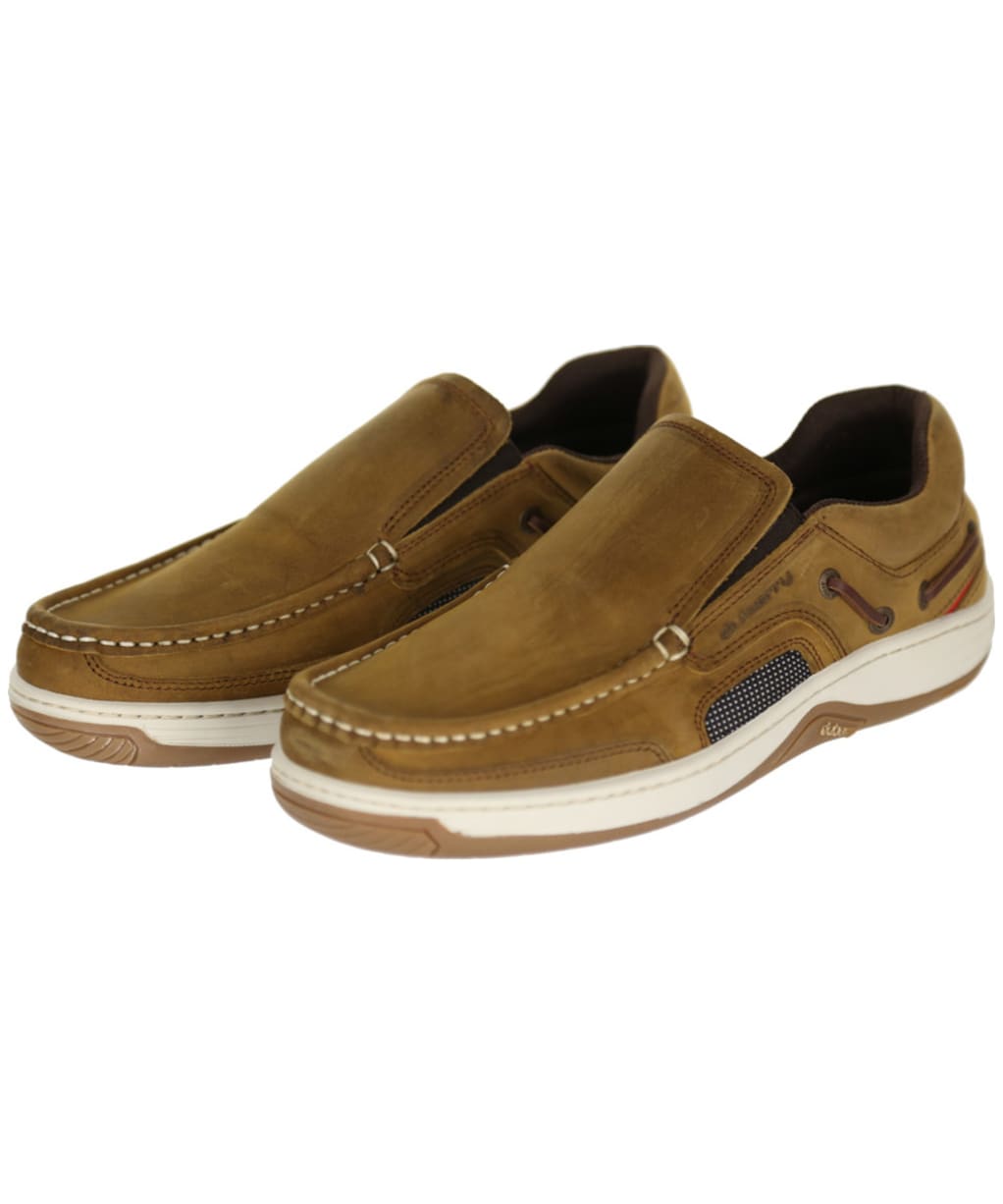 Men’s Dubarry Yacht Loafers - Brown Nubuck