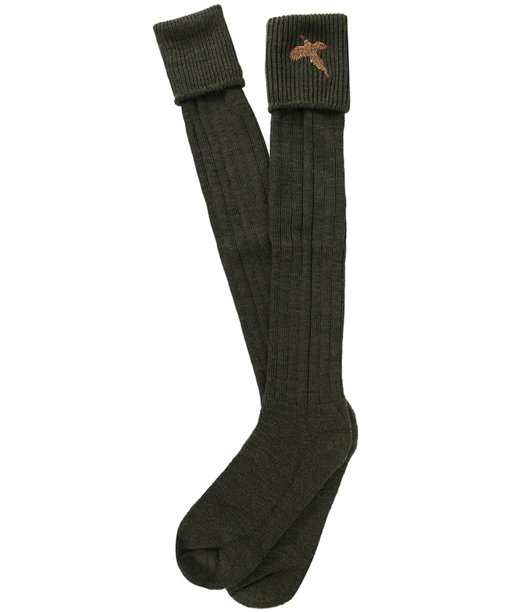 Men’s Pennine Stalker Shooting Socks - Olive