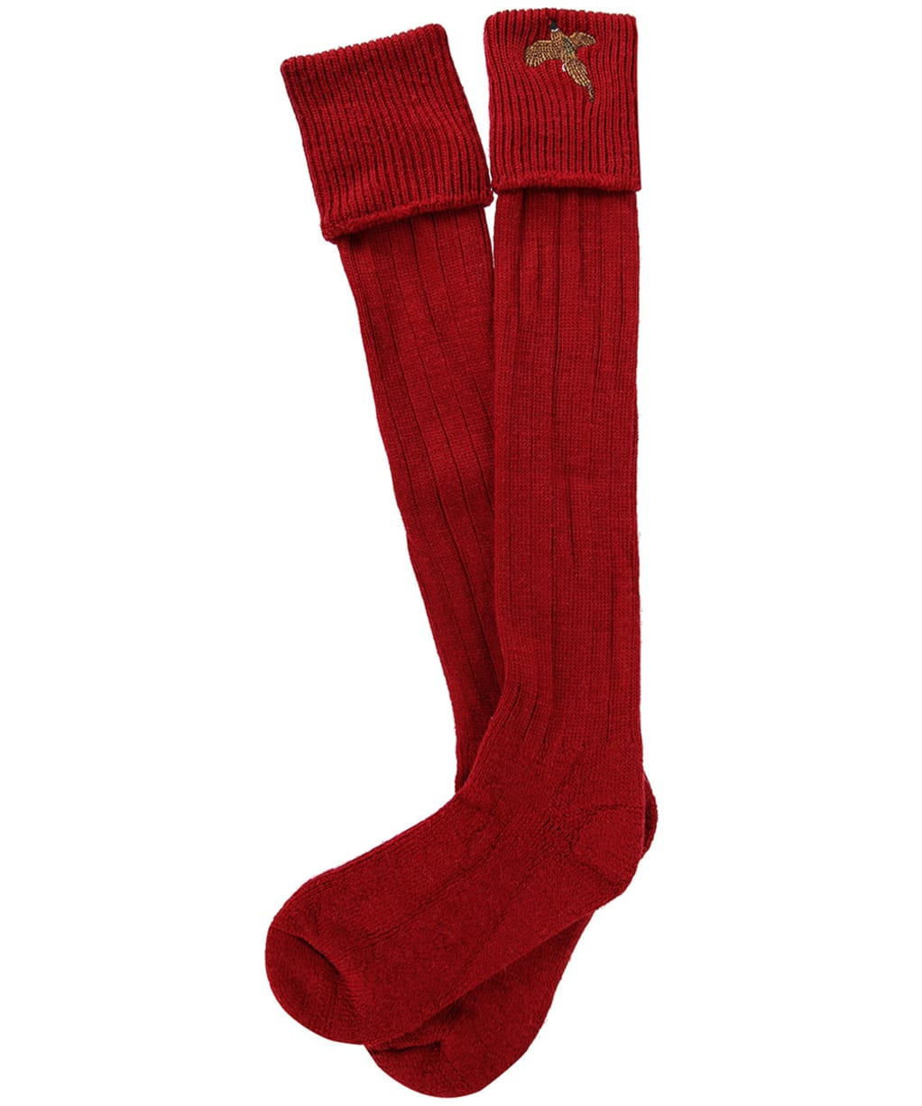Men’s Pennine Stalker Shooting Socks - Rouge