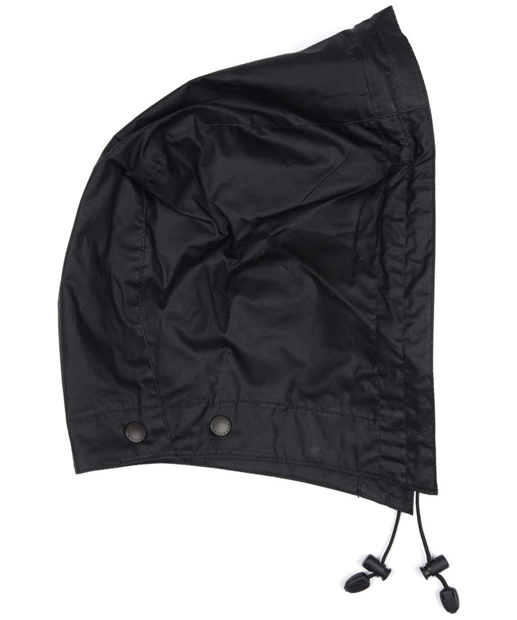 Barbour Lightweight Wax Hood - Black