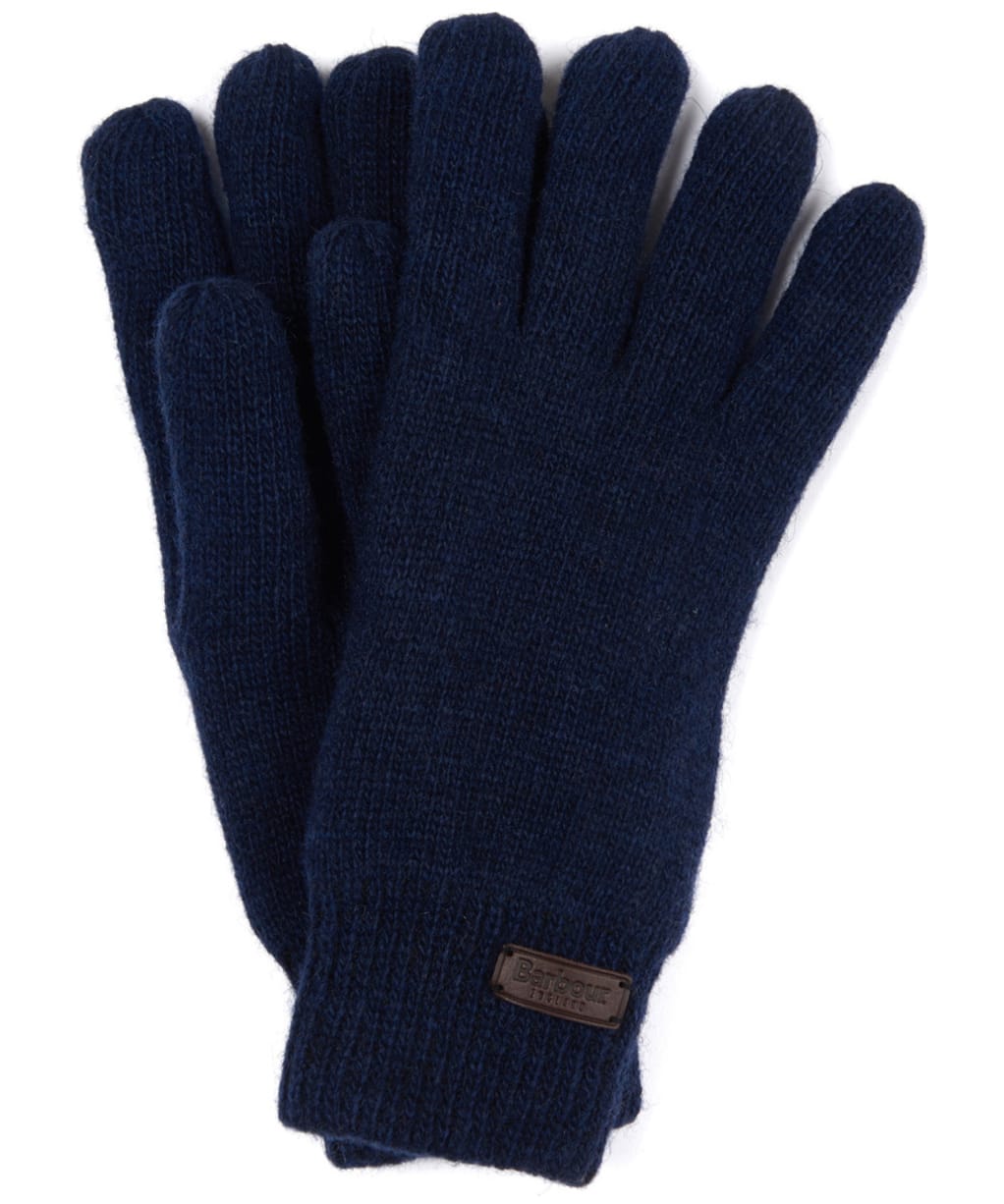 Men's Barbour Carlton Gloves - Navy