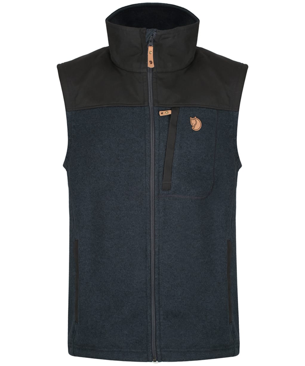 Men’s Fjallraven Buck Fleece Vest - Graphite