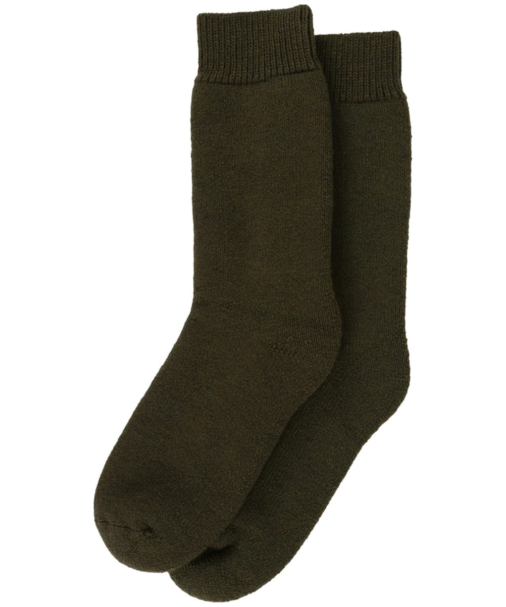 Men’s Barbour Wellington Calf Socks - Olive