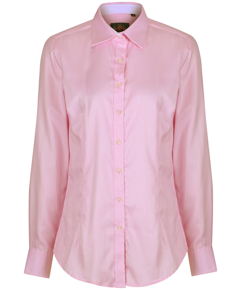 Women's Alan Paine Bromford Check Shirt - Pink