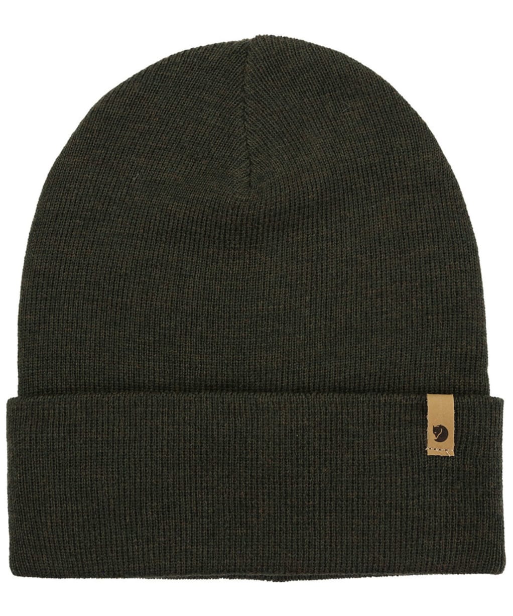 Fjallraven Classic Knit Hat - Dark Olive