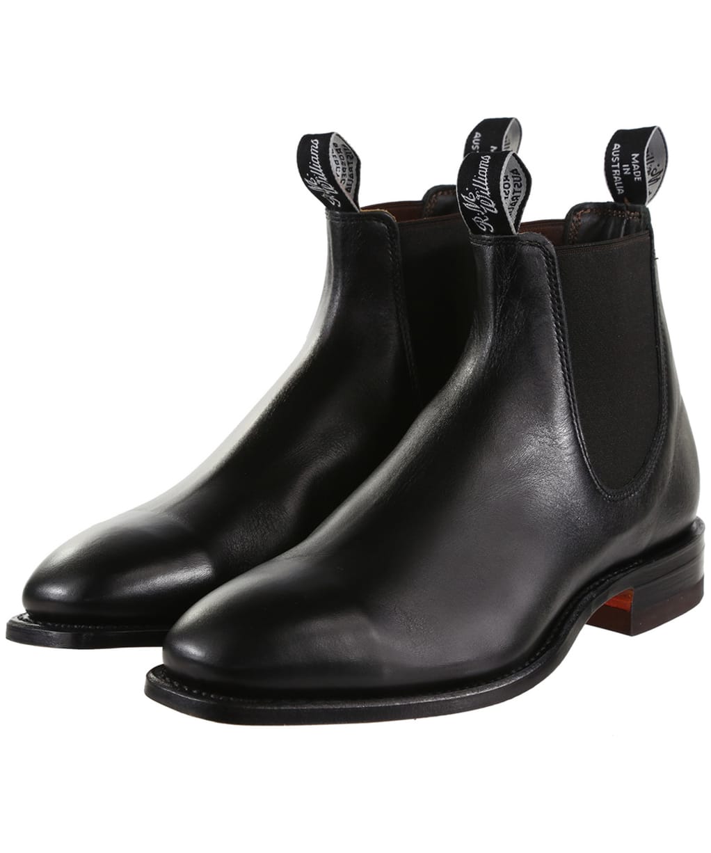 Men’s R.M. Williams Classic Craftsman Boots - H Fit - Black