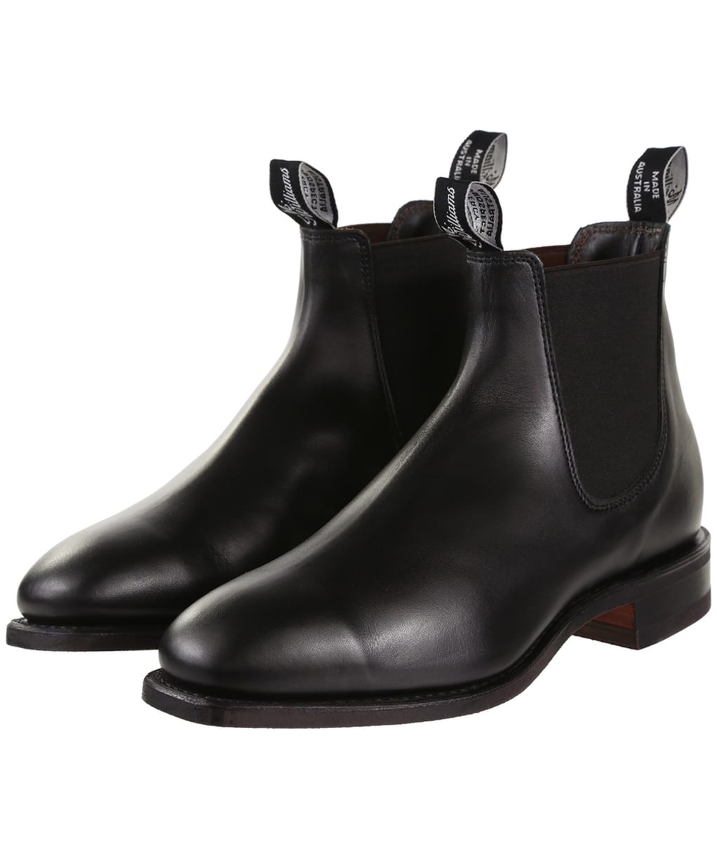 Men's R.M. Williams Comfort Craftsman Boots - G Fit - Black