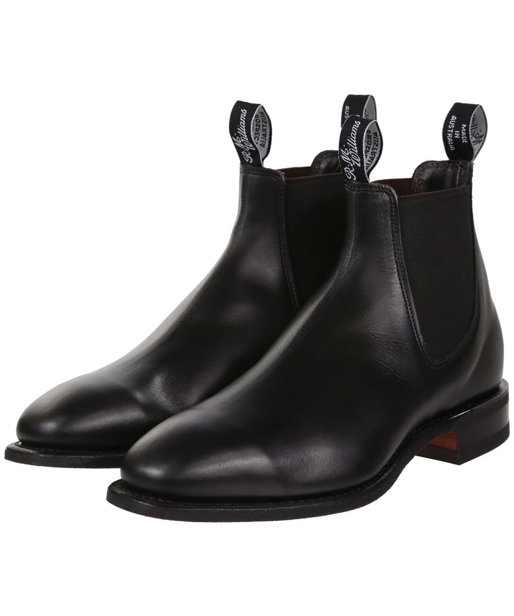 Men’s R.M. Williams Comfort Craftsman Boots - H Fit - Black
