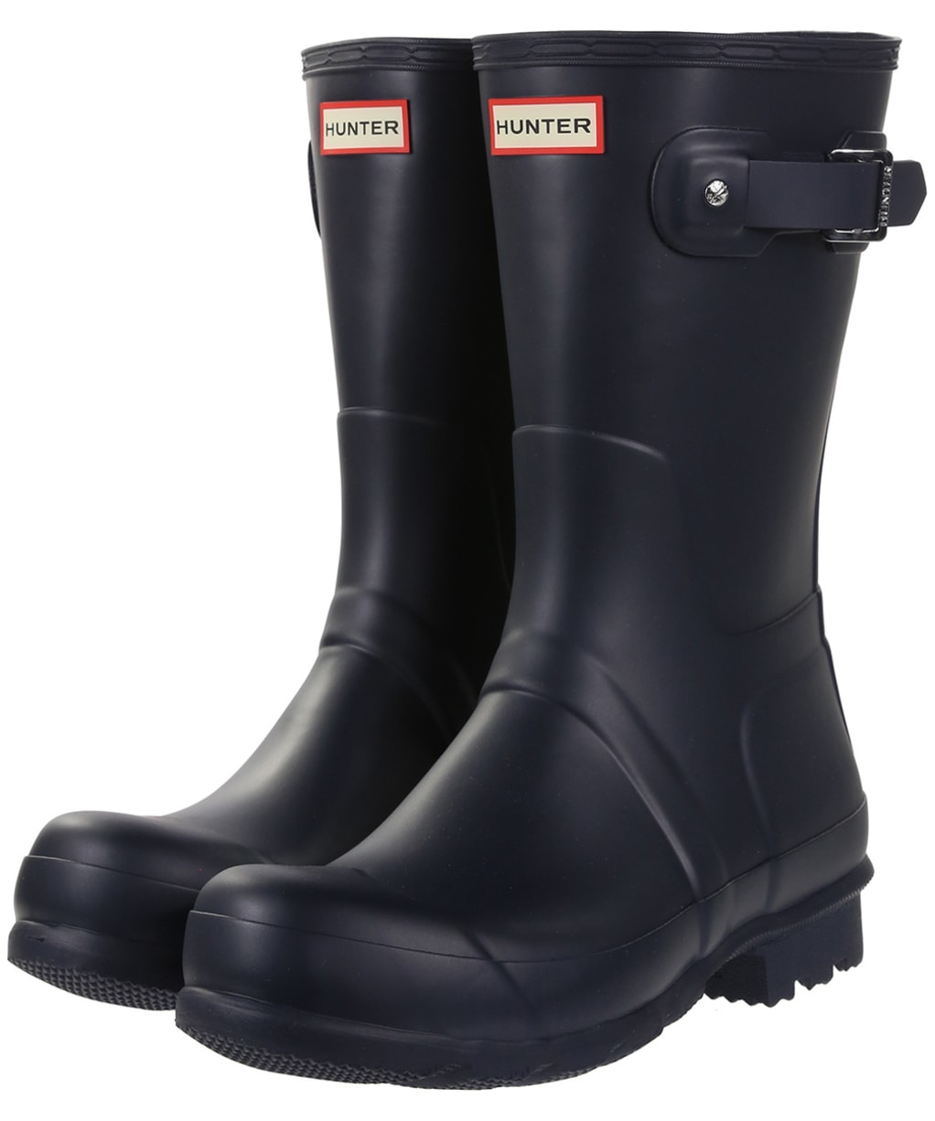 Men’s Hunter Original Short Wellington Boots - Navy
