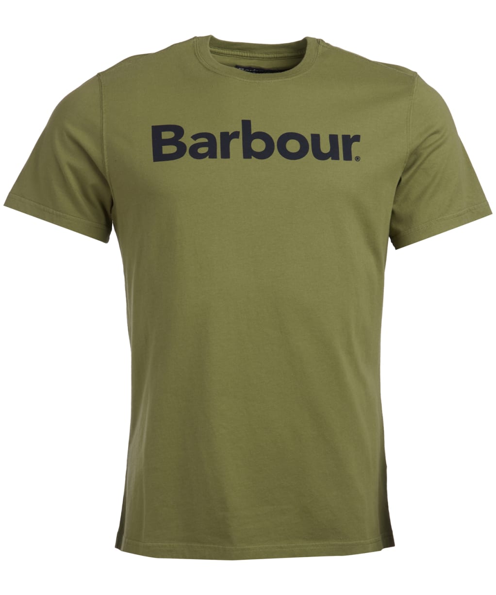Men’s Barbour Logo Tee - Burnt Olive