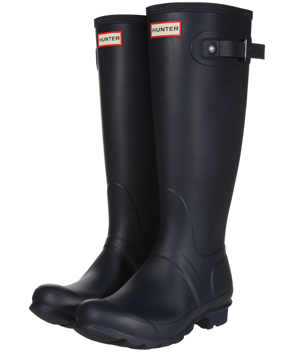 Women's Hunter Original Tall Wellington Boots - Navy