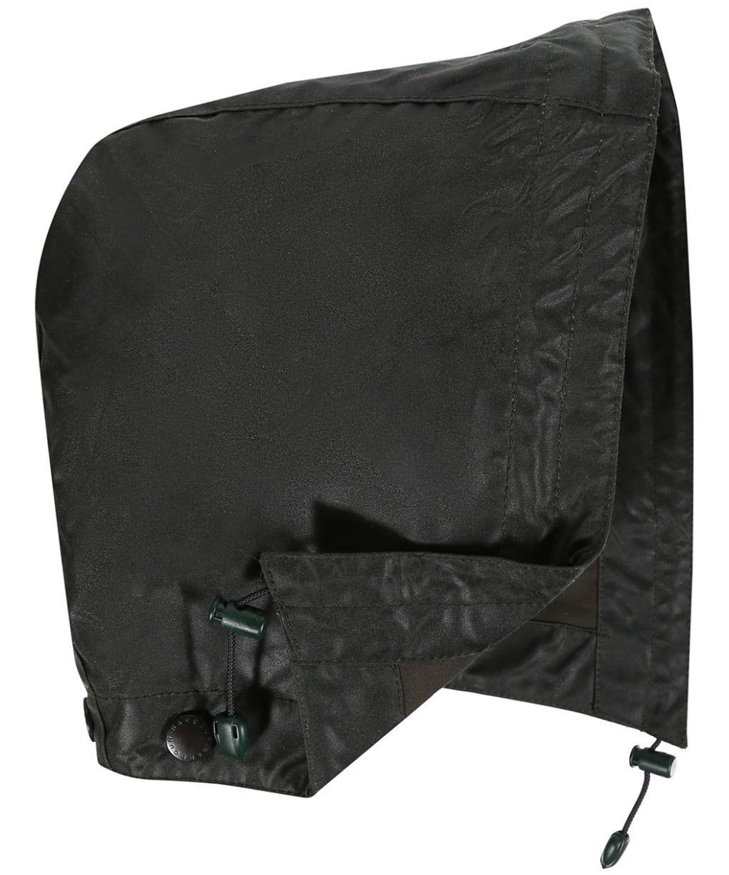 Barbour Waxed Cotton Plain Hood - Sage