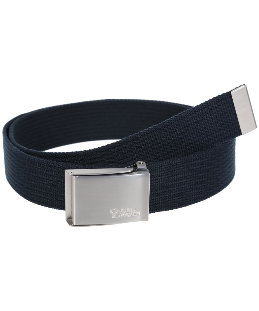 Men’s Fjallraven Canvas Belt - Dark Navy