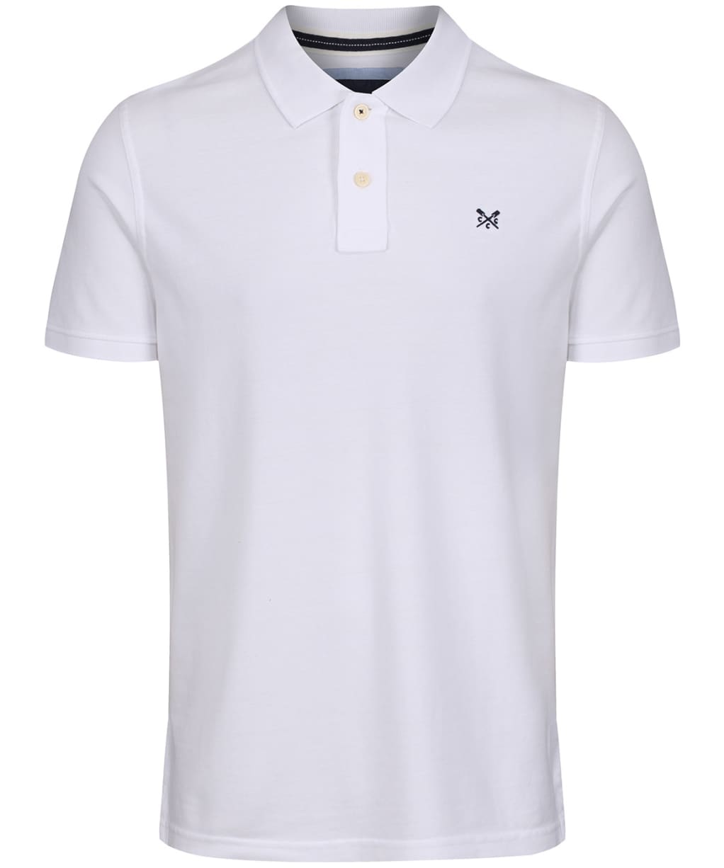 Men’s Crew Clothing Classic Polo Shirt - White