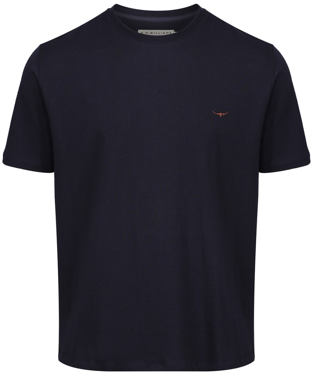 Men’s R.M. Williams Parson T-shirt - Navy / Chestnut