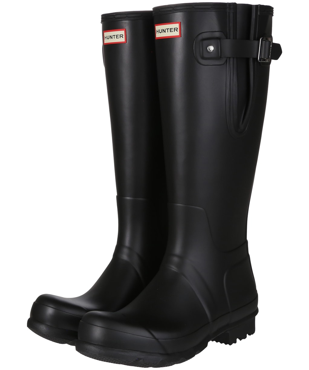 Men’s Hunter Original Side Adjustable Wellington Boots - Black