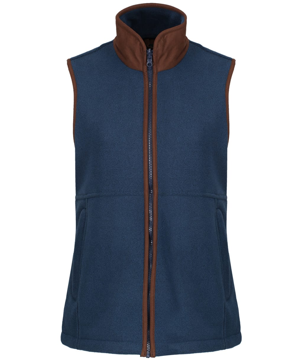 Women's Alan Paine Aylsham Fleece Gilet - Blue Steel