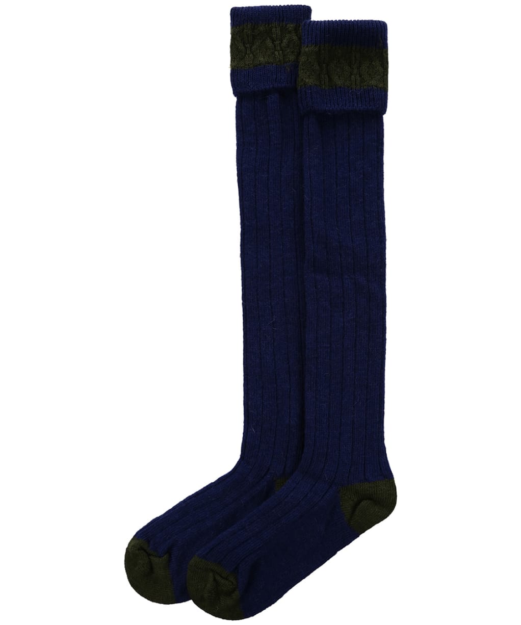 Pennine Byron Socks - Sapphire