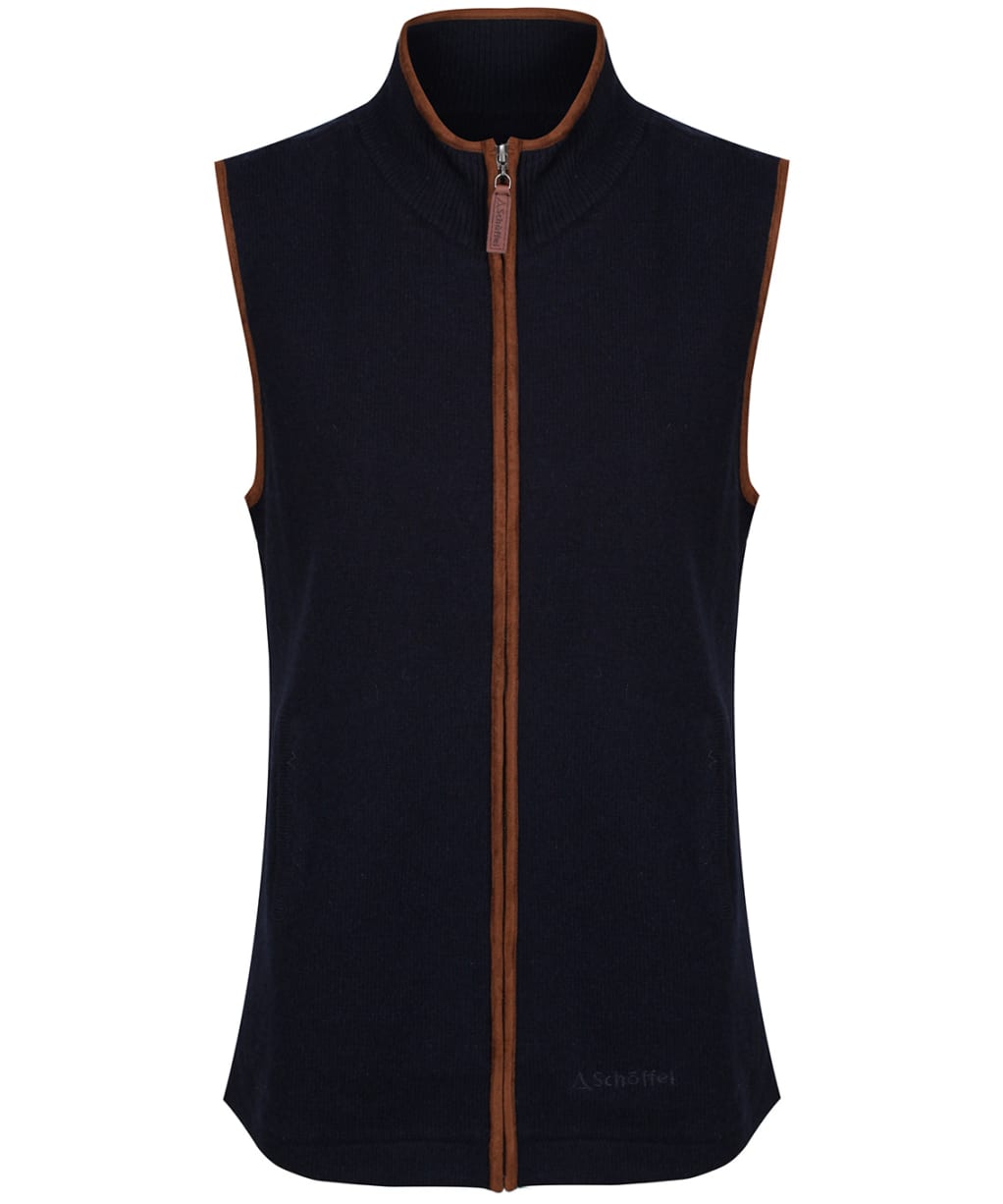 Women’s Schoffel Lambswool Aerobloc Gilet - Navy