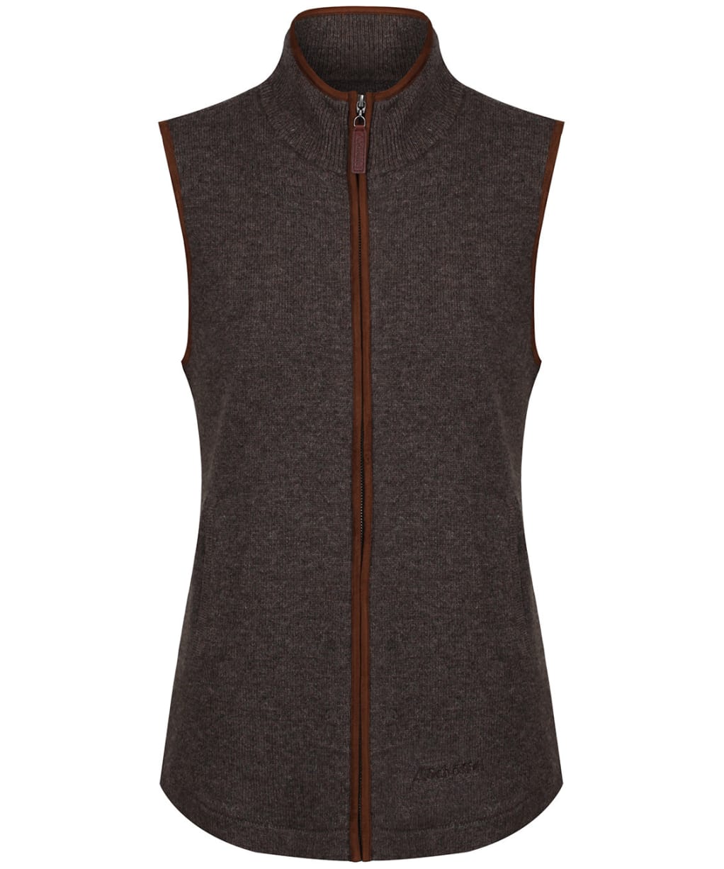 Women’s Schoffel Lambswool Aerobloc Gilet - Mole