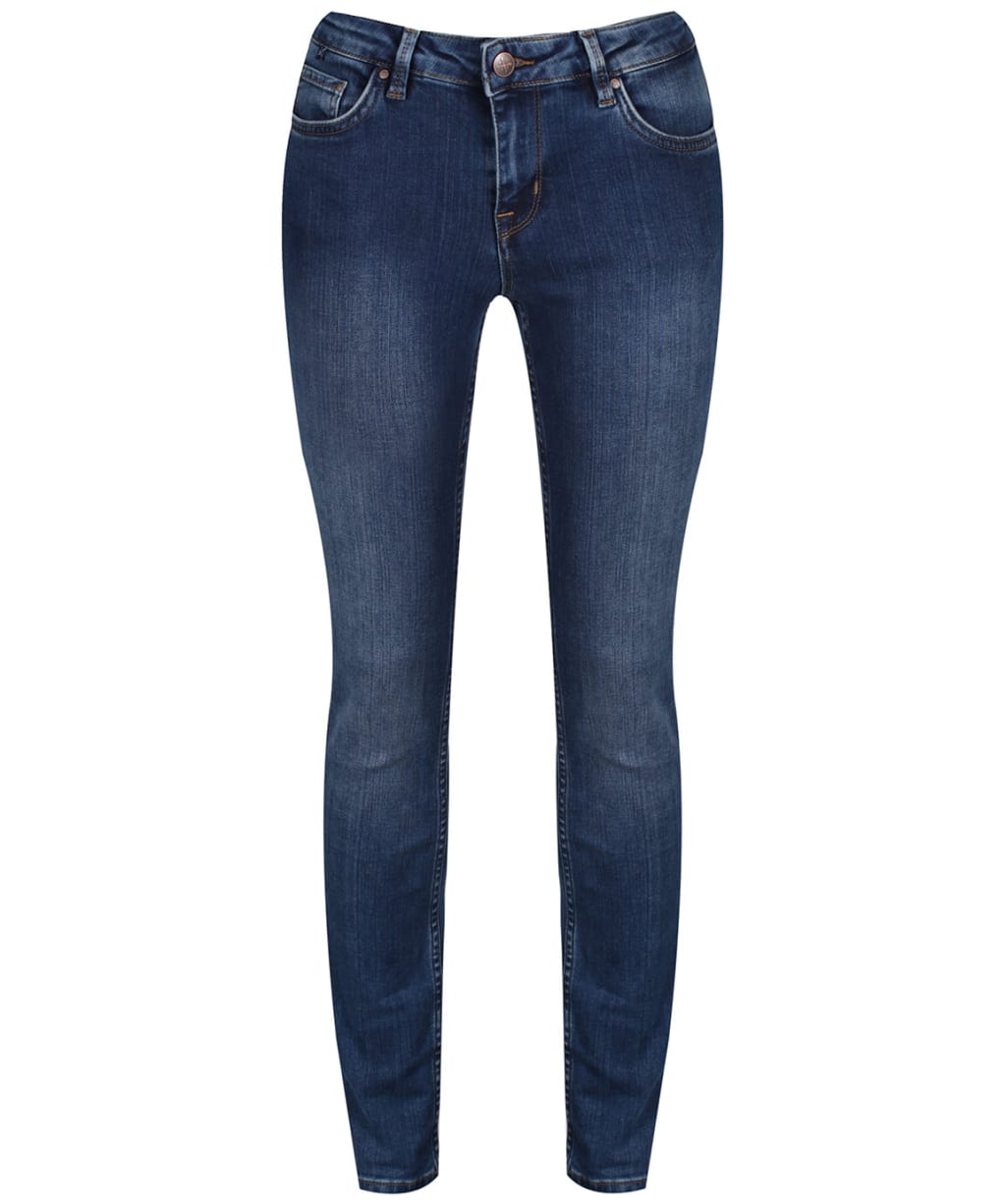 Women’s Crew Clothing True Skinny Jeans - Warn Out Mid Wash