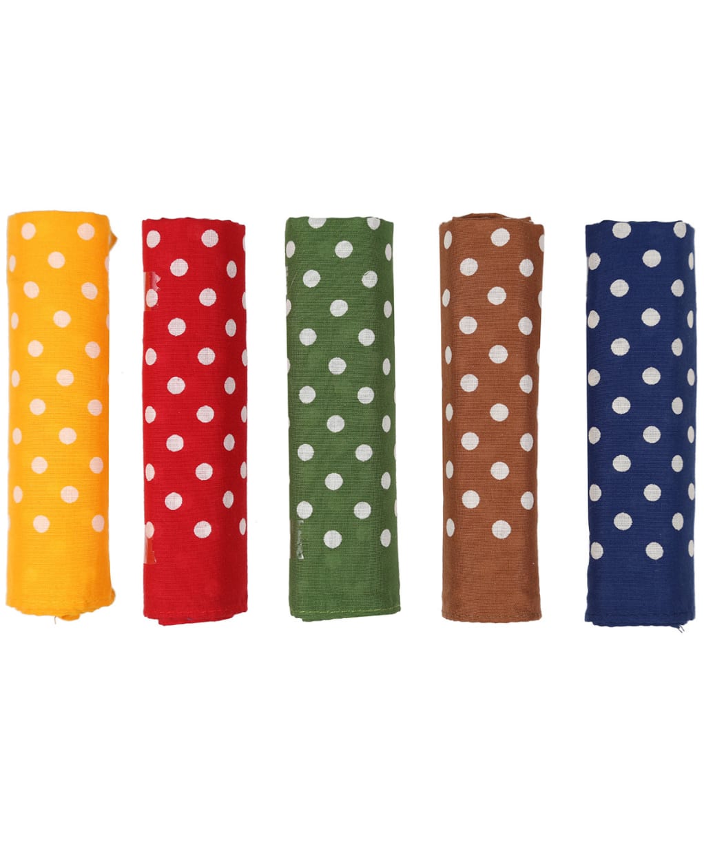 Men's Soprano Spotted Hankies Multipack - Multi