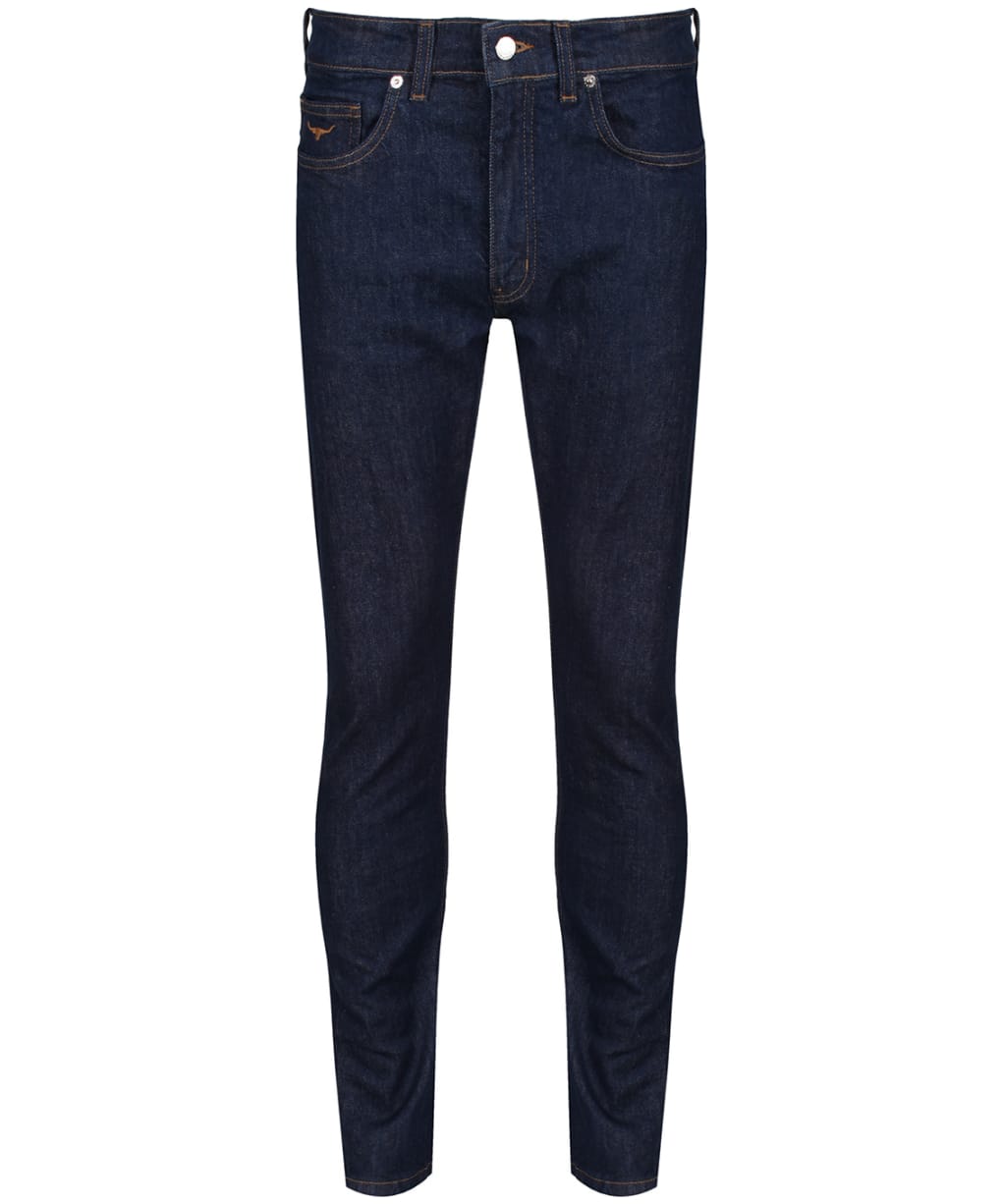 Men's R.M Williams Victor Stretch Denim Jeans - Slim Fit - Slim Leg - Rinse Wash Denim