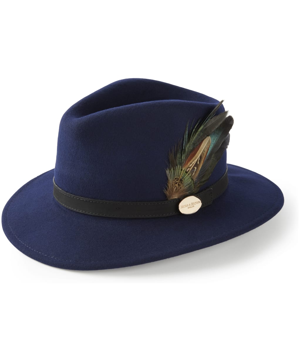 Women’s Hicks & Brown The Suffolk Fedora - Navy