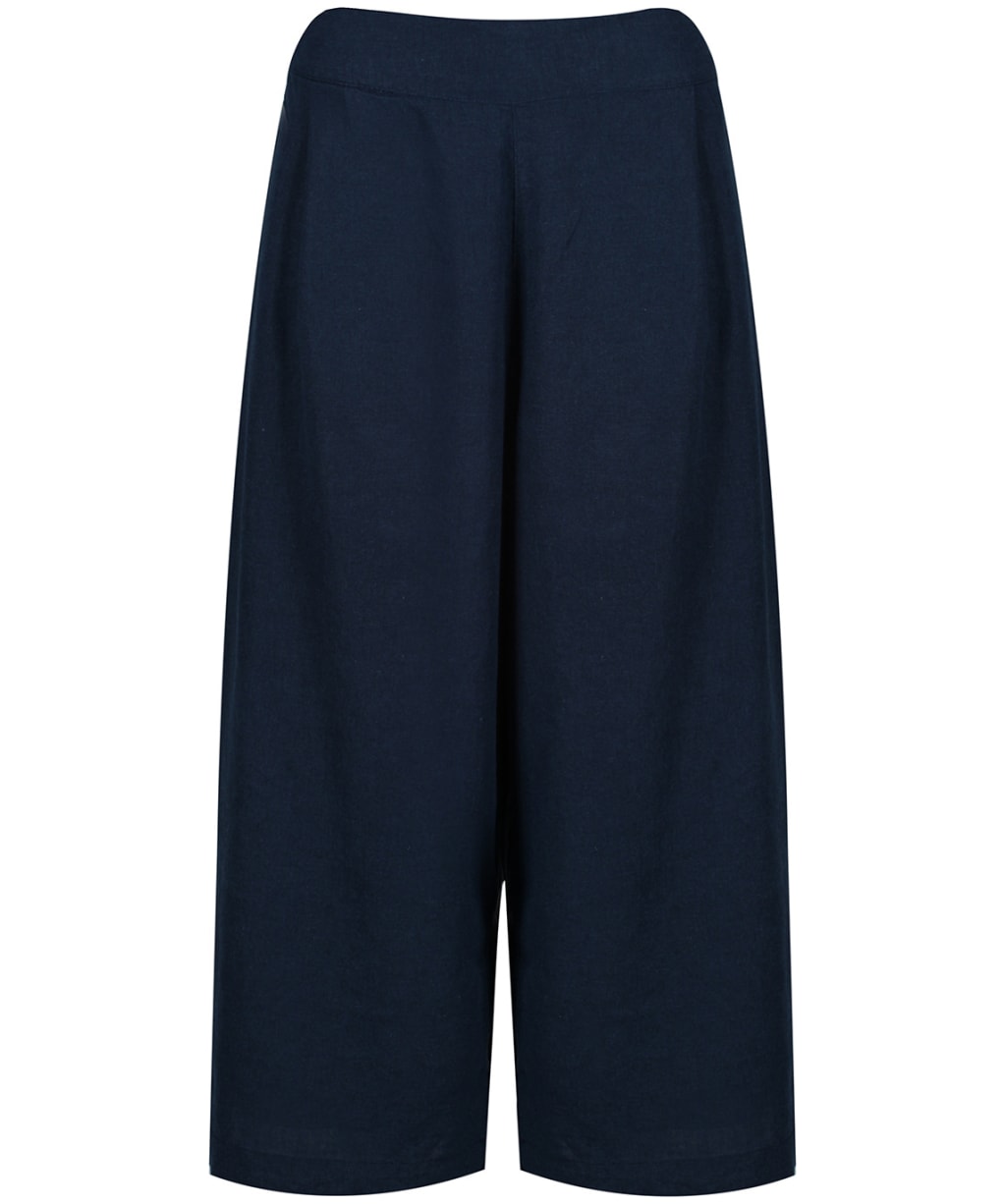 Women's Lily & Me Chamomile Cropped Trousers - Navy