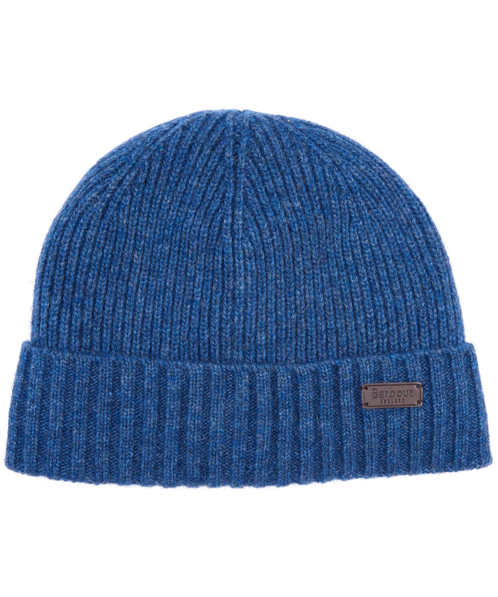 Men's Barbour Carlton Beanie Hat - Dark Denim