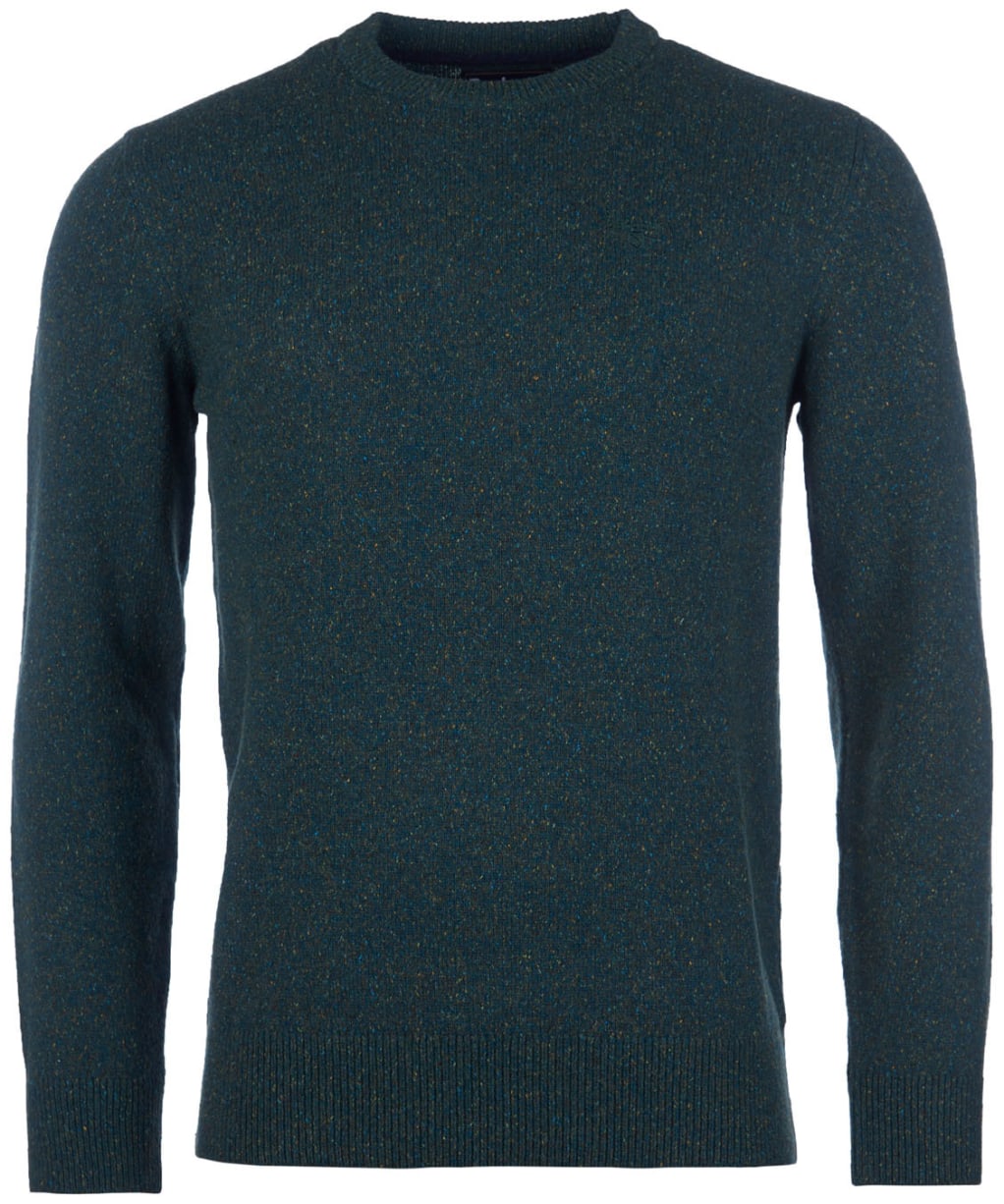 Men's Barbour Tisbury Crew Neck Sweater - Dark Aqua