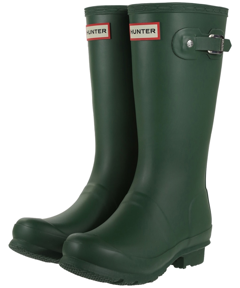 Hunter Original Kids Wellington Boots, 12-5 - Hunter Green