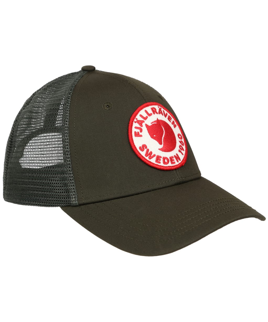 Fjallraven 1960 Logo Langtradarkeps Cap - Deep Forest