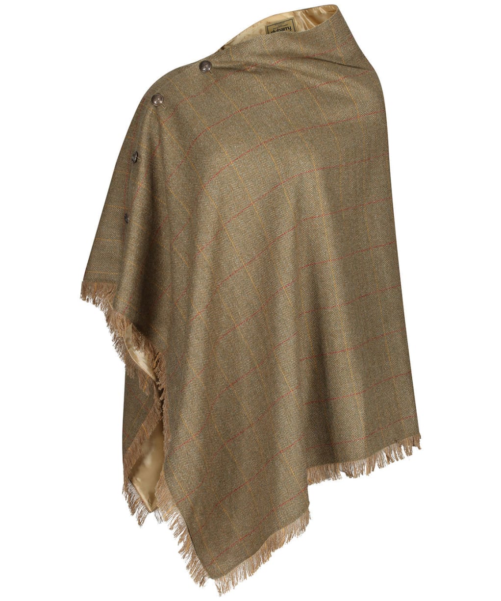 Women's Dubarry Hazelwood Tweed Poncho - Elm