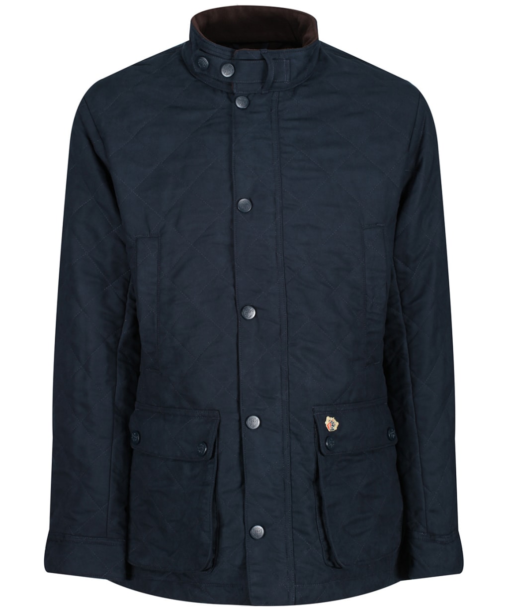 Men's Alan Paine Felwell Quilted Jacket - Dark Navy
