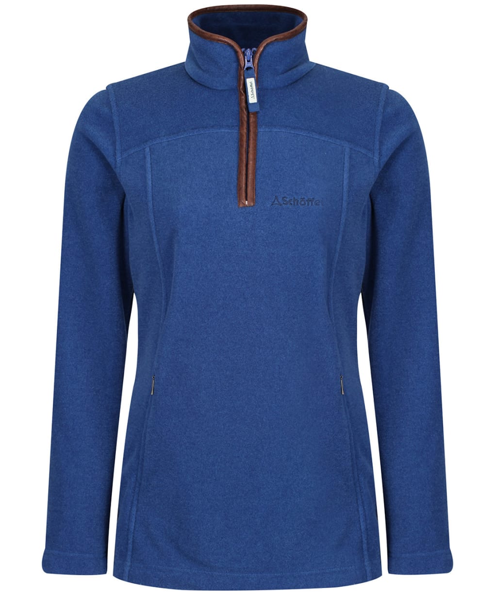 Women's Schoffel Tilton 1/4 Zip Fleece - Cobalt Blue