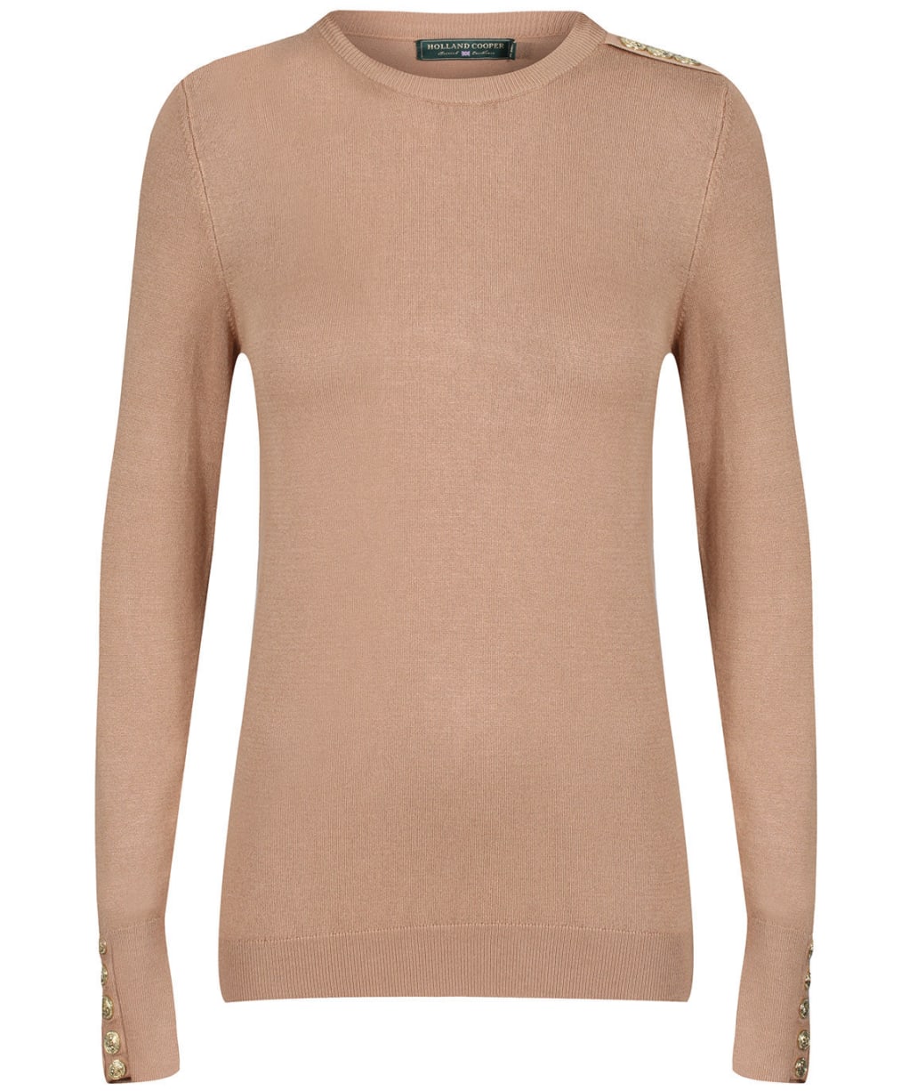 Women’s Holland Cooper Crew Neck Knit - Dark Camel