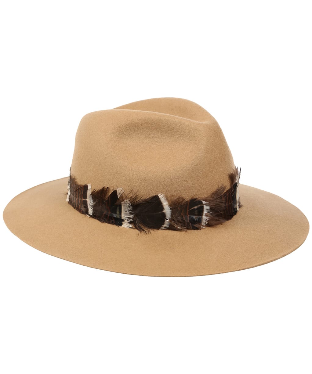 Women’s Holland Cooper Trilby Hat - Camel