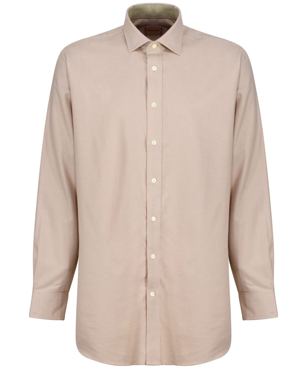 Men's Schoffel Newton Tailored Sporting Shirt - Mole