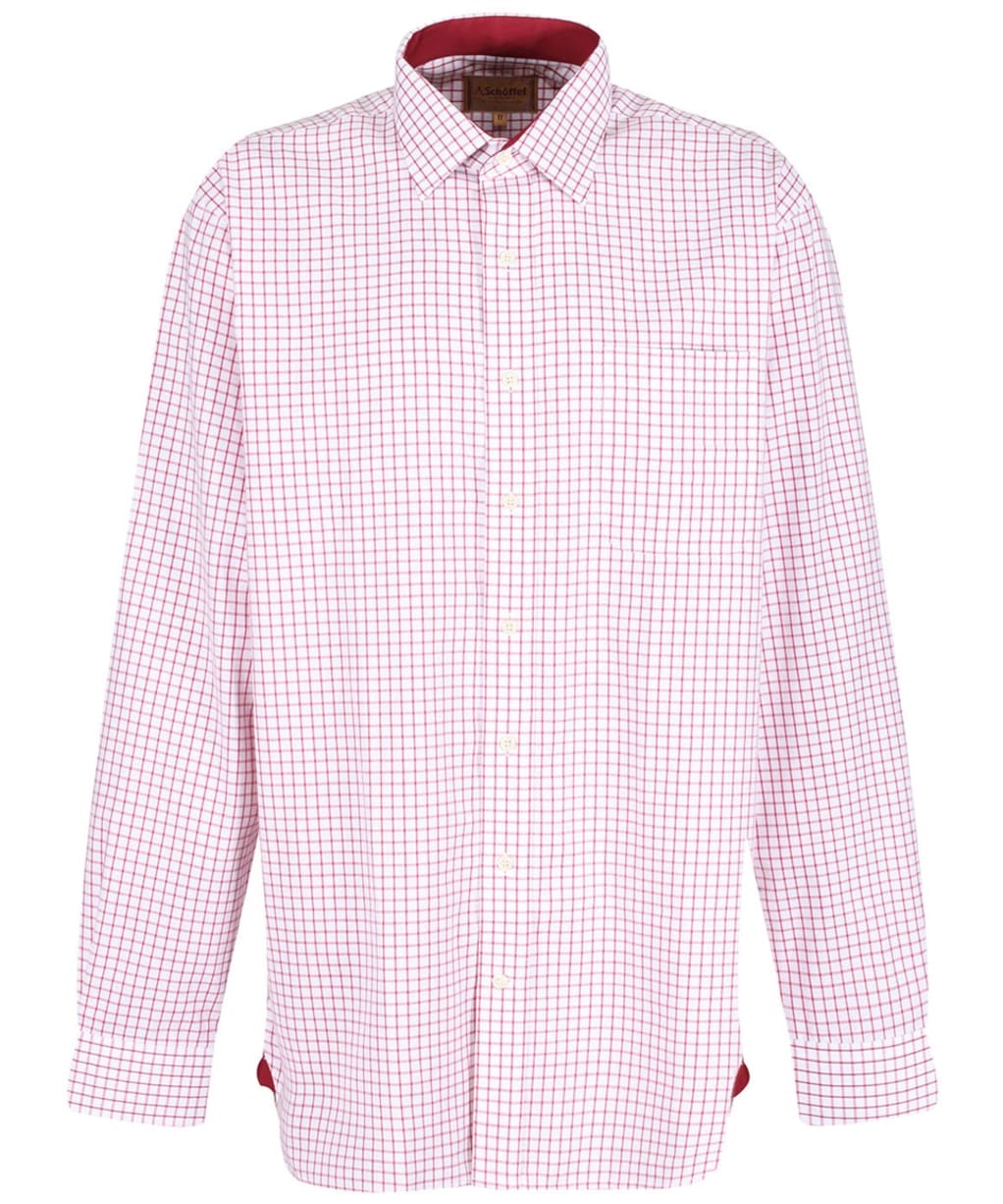 Men's Schoffel Cambridge Shirt - Red