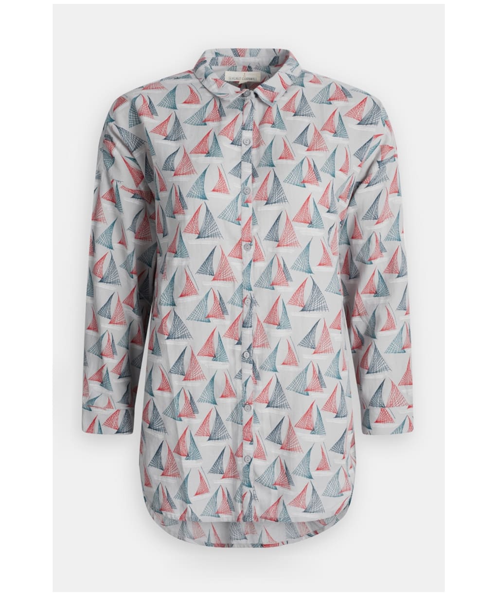 Women’s Seasalt Rising Shirt - Strung Boats Iron