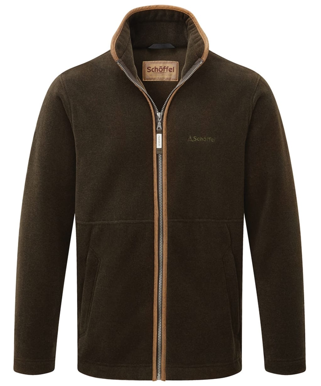 Men's Schoffel Cottesmore II Fleece Jacket - Dark Olive