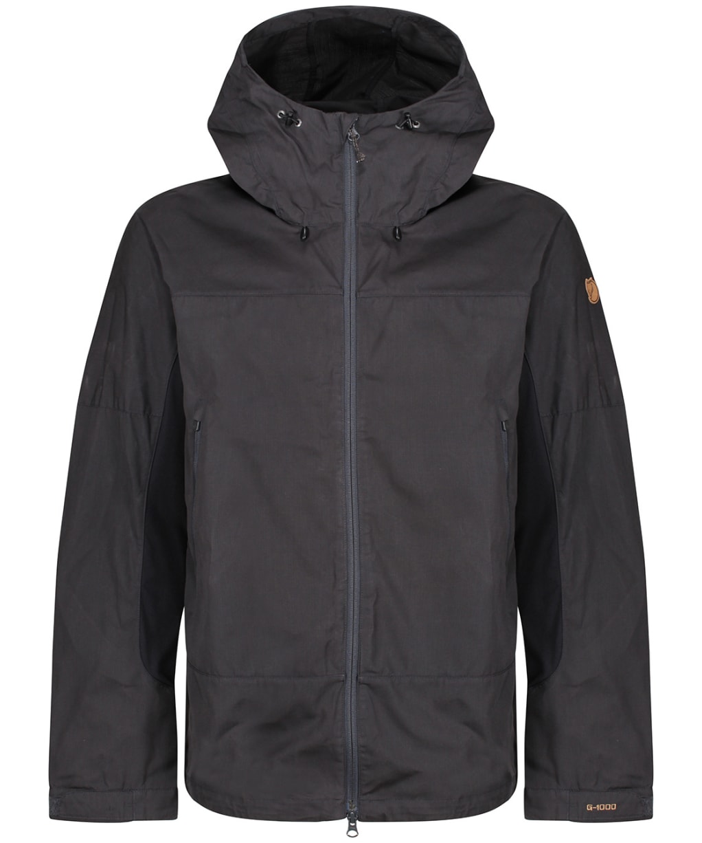 Men’s Fjallraven Abisko Lite Trekking Jacket - Dark Grey / Black