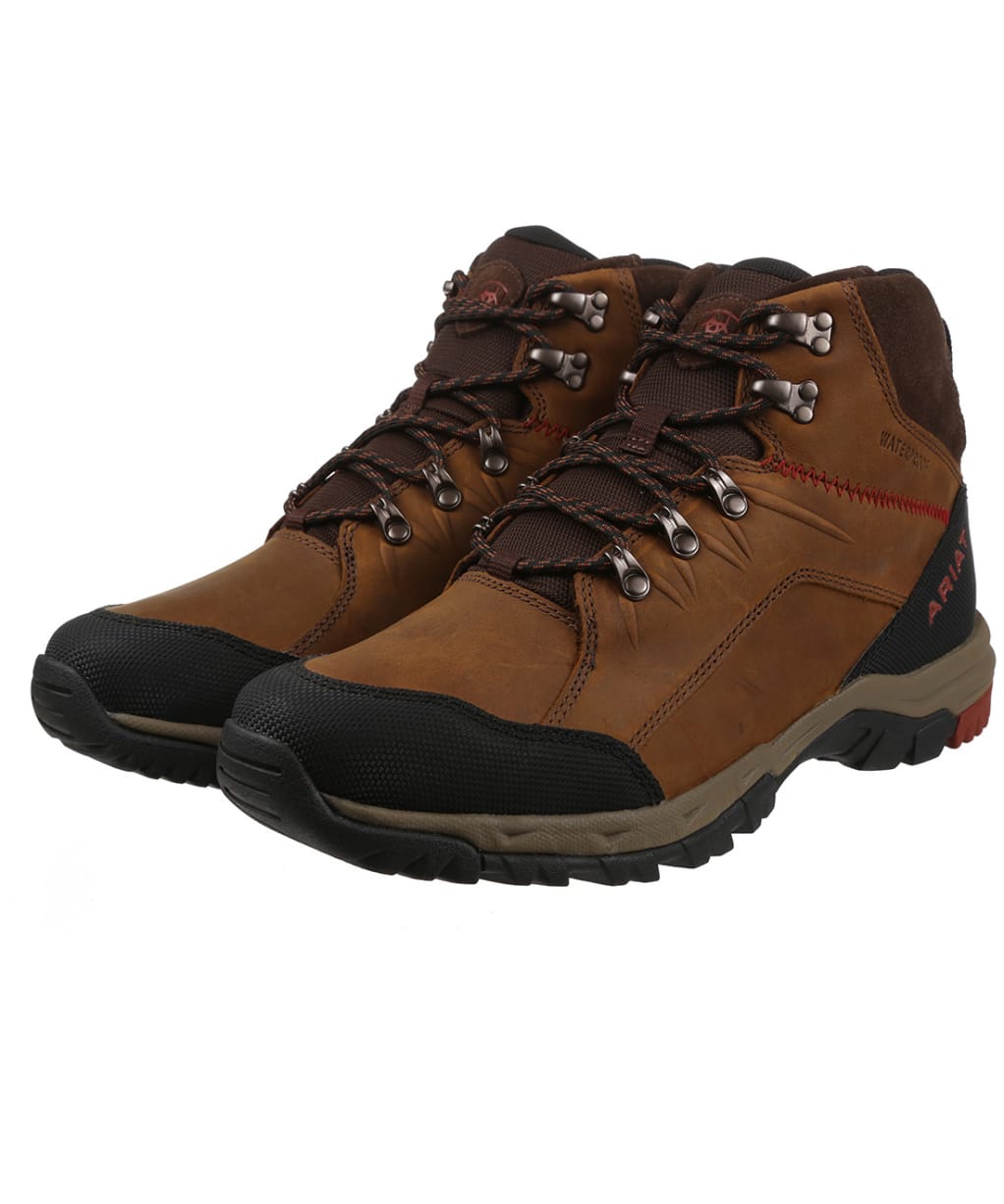 Men’s Ariat Skyline Mid H2o Boots - Distressed Brown