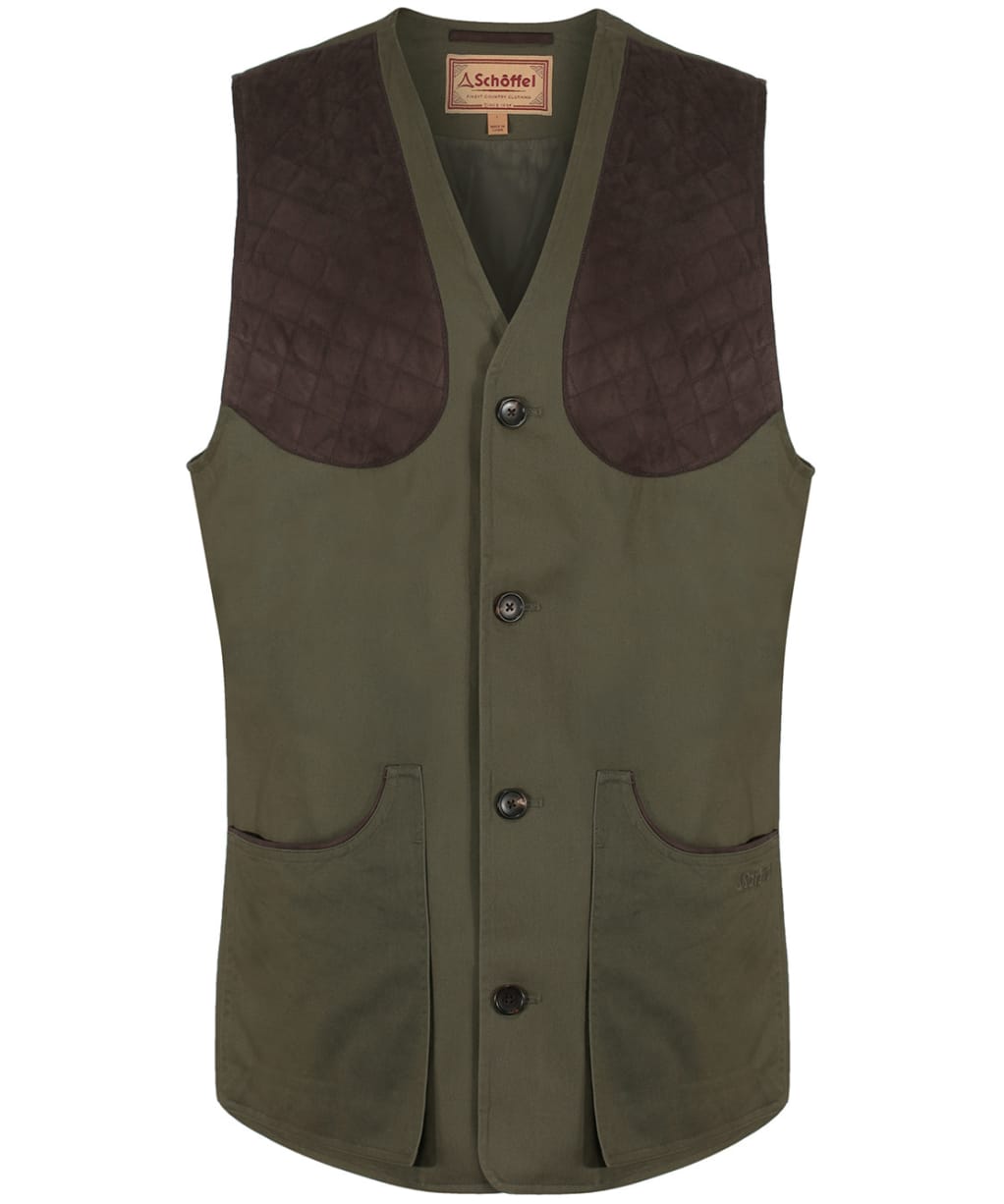 Men’s Schoffel All Seasons Shooting Vest - Dark Olive