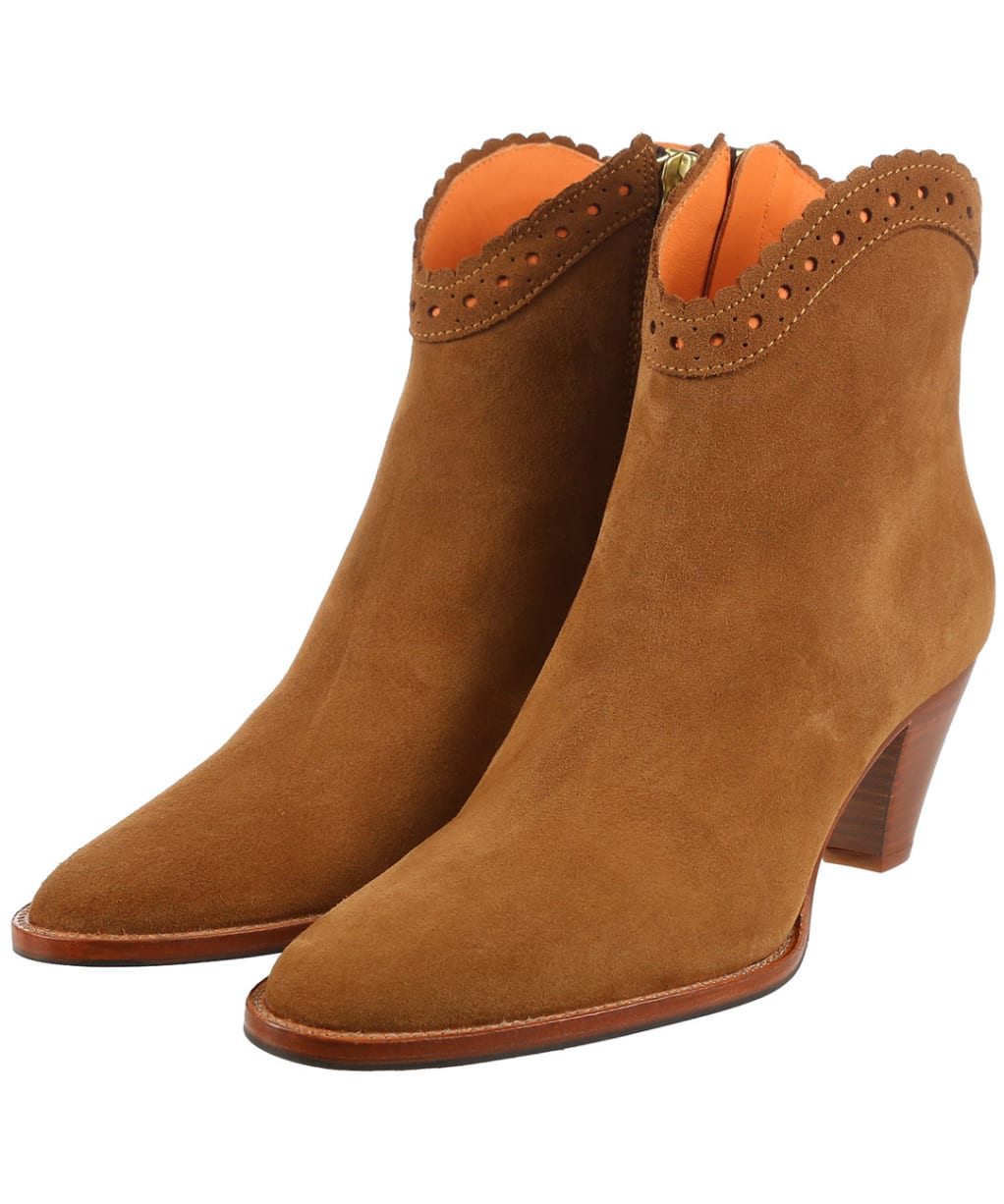 Women’s Fairfax & Favor Regina Ankle Boot - Tan Suede