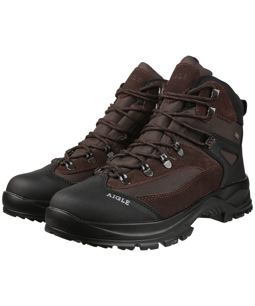 Men’s Aigle Huntshaw 2 MTD Boots - Dark Brown