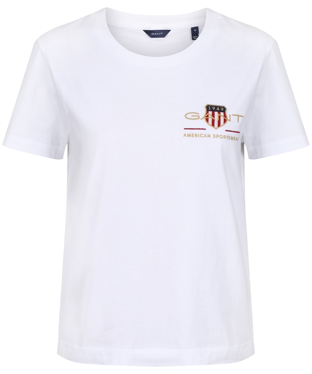 Women’s GANT Archive Tee - White