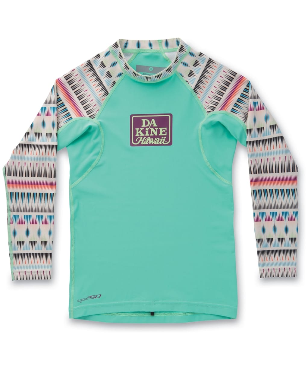 Girl's Dakine Classic Rash Vest - Zanzibar
