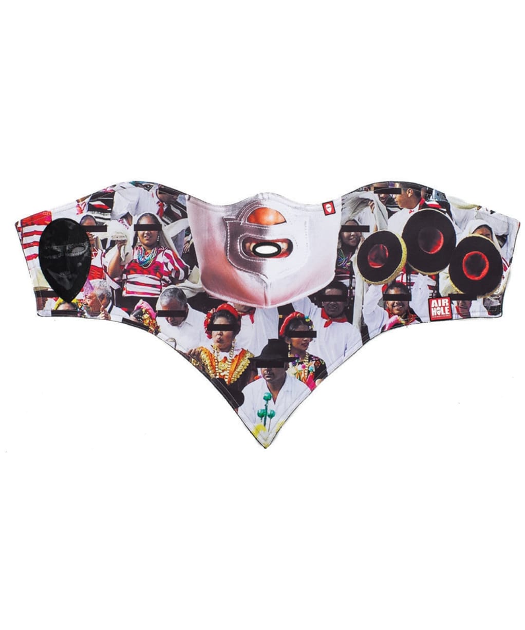 Airhole S1 Standard 2 Layer Graphic Facemask - Mexico